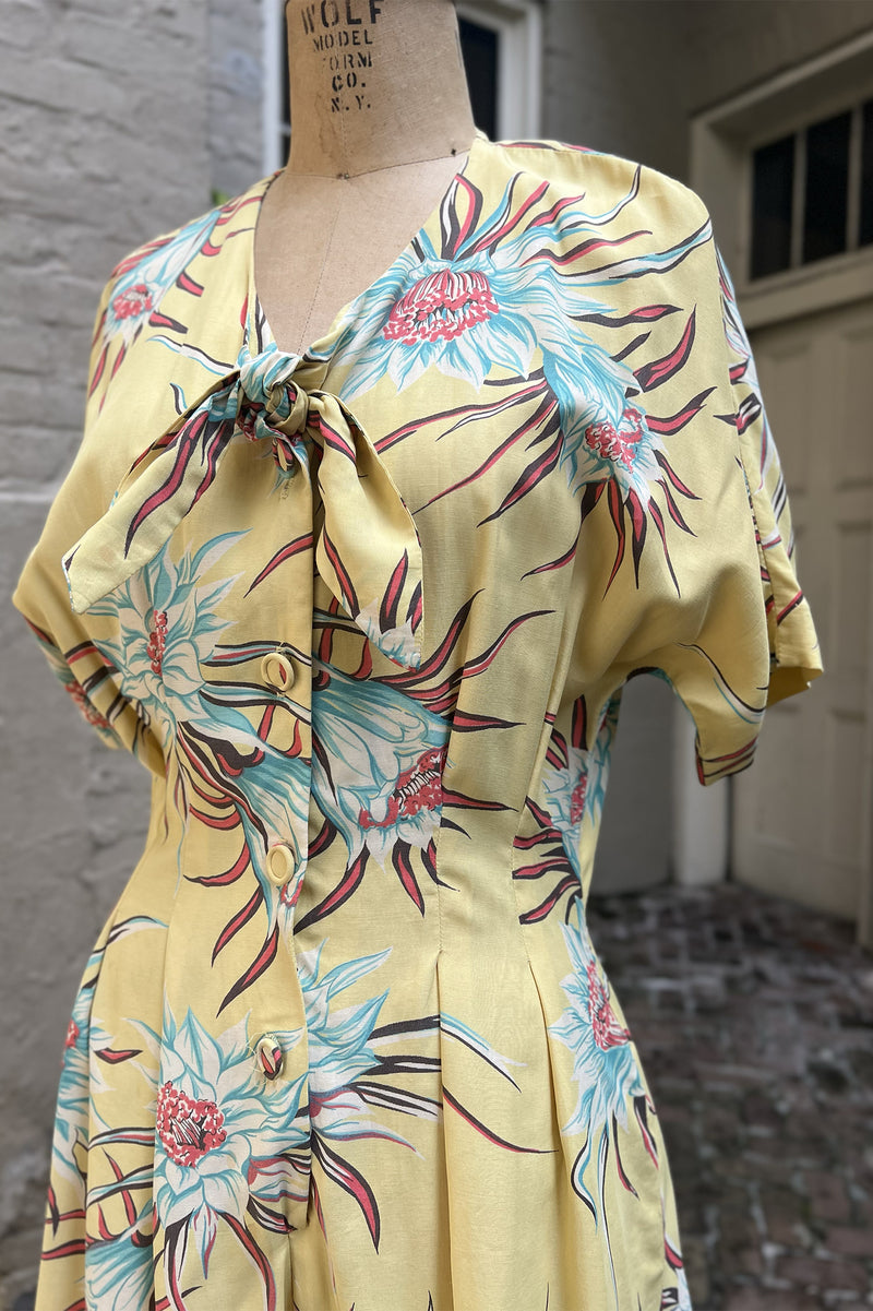Vintage 1980s Does 40s Romper