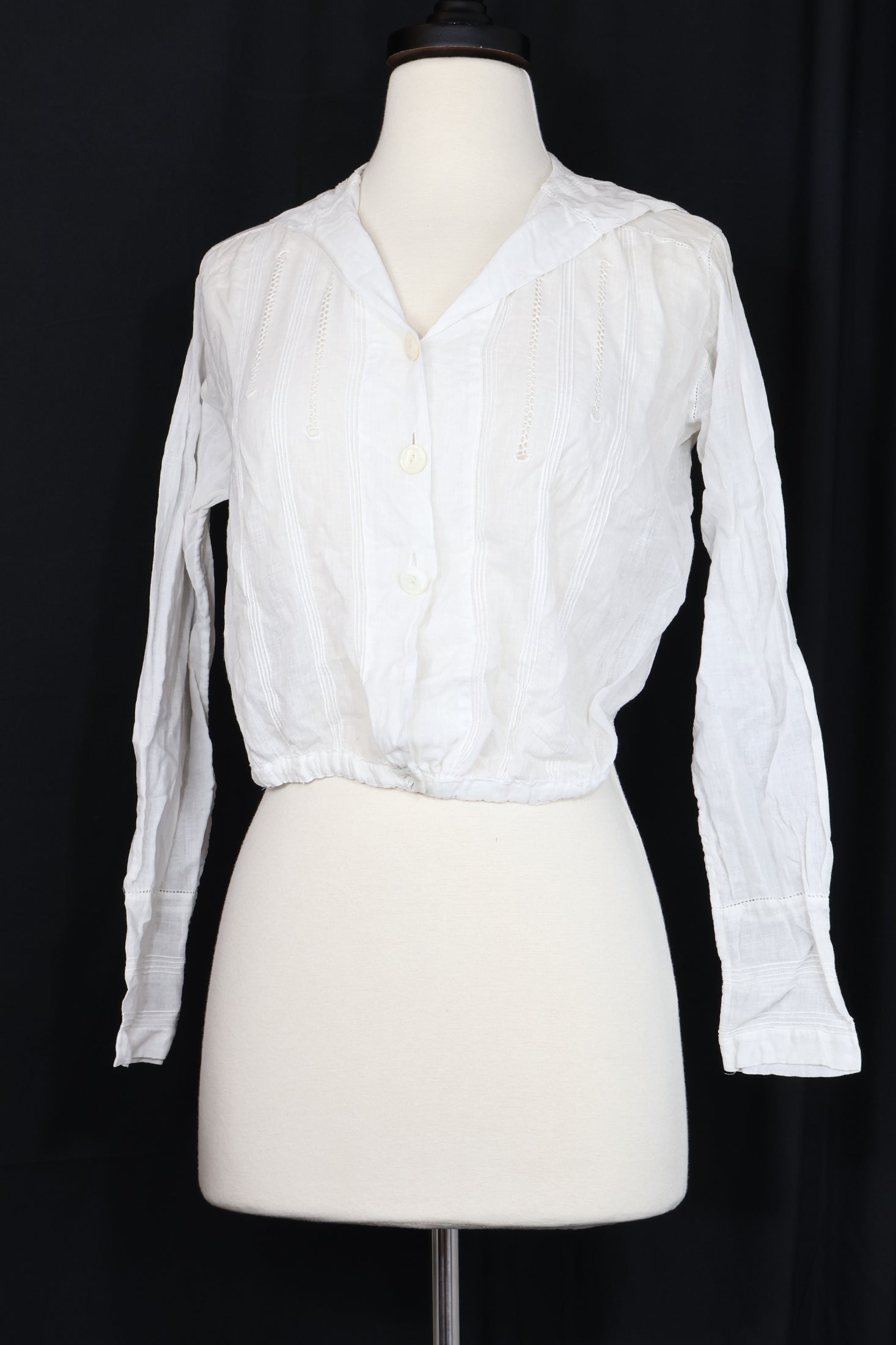Antique 1918/20 Sailor Collar Blouse - Size XS