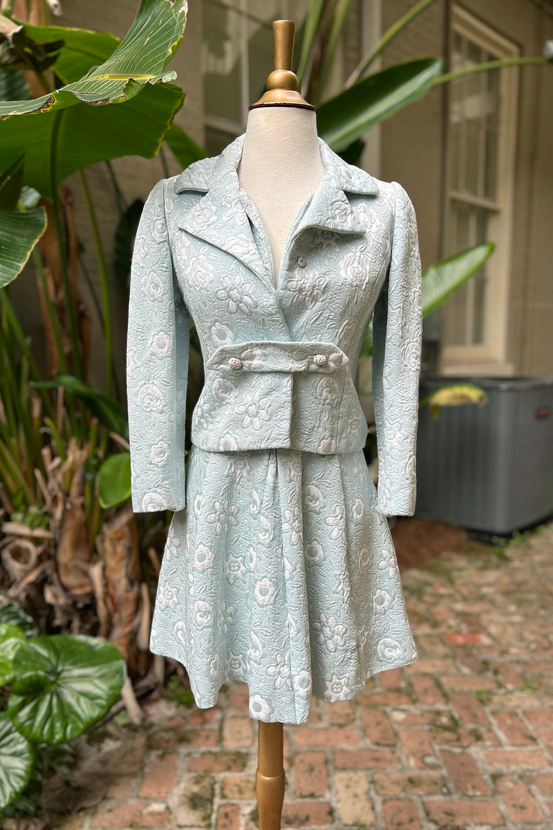 Vintage 1960s Two-Piece Brocade Set