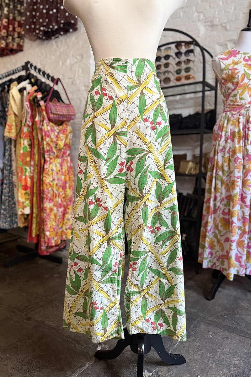 RARE! 1940s/1950s Carol Brent PJ Set - Sz L/XL