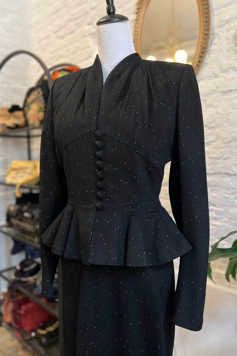 Vintage 1940s/50s Lilli Ann Dress and Jacket Set