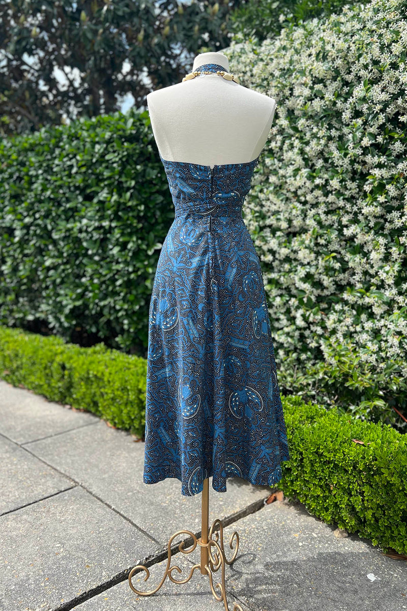 Vintage Marilyn Batik Style Dress