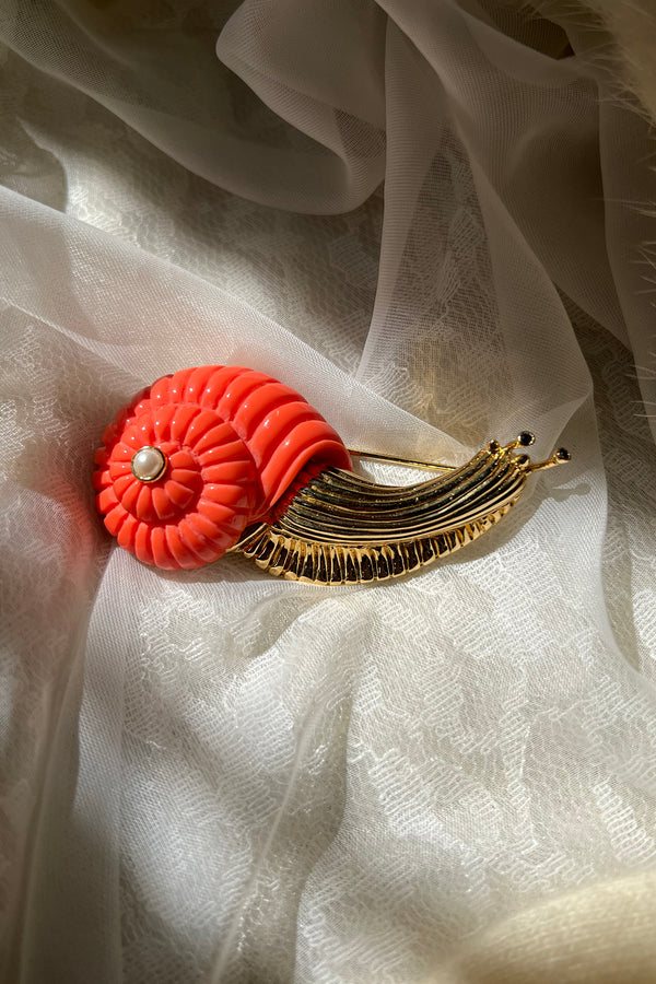 Vintage Snail Pin