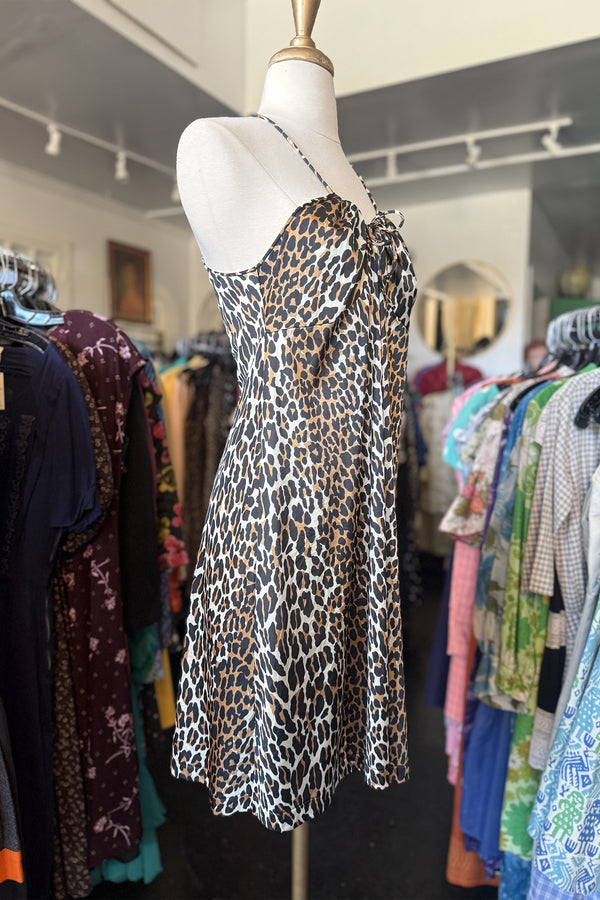Vintage Vanity Fair Leopard Slip - Sz M