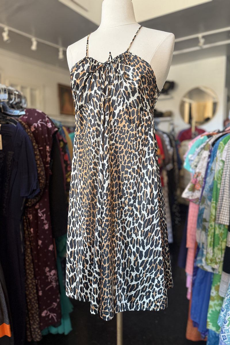 Vintage Vanity Fair Leopard Slip - Sz M