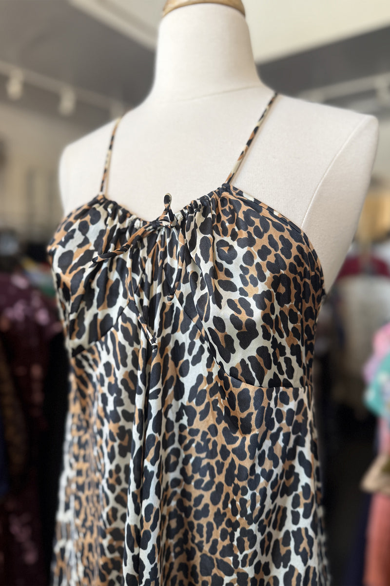 Vintage Vanity Fair Leopard Slip - Sz M
